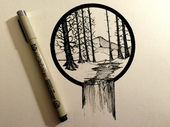 Dibujos en Blanco y Negro Fáciles